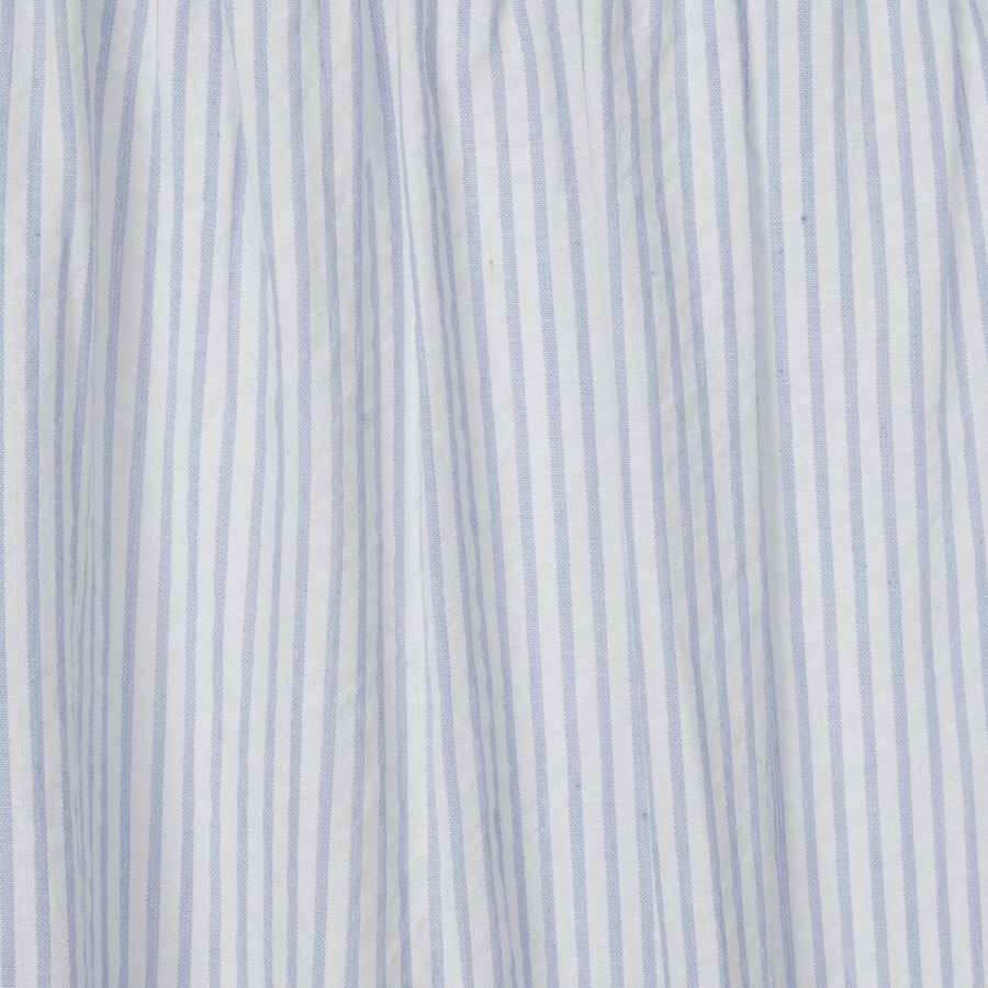 JAJU Seersucker Shirring Sleeveless Pajama Dress (Light Blue) — воздушная ночная сорочка для тёплых ночей