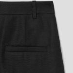 KUHO One-Tuck Short Pants – Black
