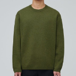 Minimal Crew Neck Knit [Avocado]