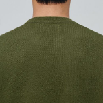 Minimal Crew Neck Knit [Avocado]