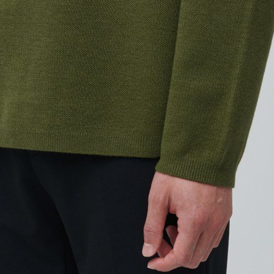 Minimal Crew Neck Knit [Avocado]
