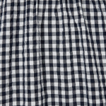 JAJU Cotton Seersucker Short-Sleeve Pajama Dress (Navy) — лёгкость и комфорт для тёплых ночей