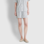 JAJU Terry Short-Sleeve 3-Piece Pajama Set (Off White) — мягкость махры и лёгкость полного комфорта