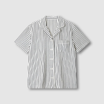 JAJU Terry Short-Sleeve 3-Piece Pajama Set (Off White) — мягкость махры и лёгкость полного комфорта