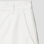 Merino Wool Blend High Gauge Crew Neck Knit [Ivory]