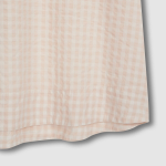 JAJU Cotton Seersucker Short-Sleeve Pajama Dress (Light Pink) — лёгкость ткани и нежность цвета