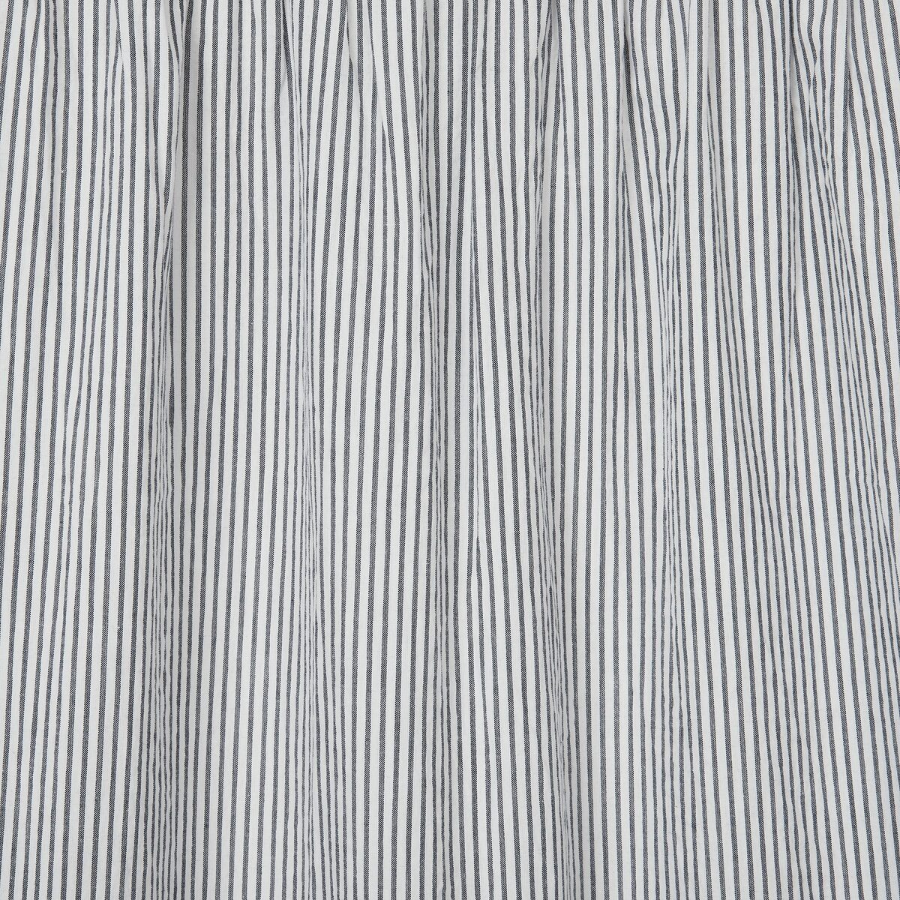 JAJU Seersucker Shirred Sleeveless Pajama Dress (Light Navy) — прохлада и комфорт без рукавов