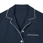 JAJU Smart Cotton 10-Length Pajama Set (Navy) — продуманный комфорт и натуральные материалы