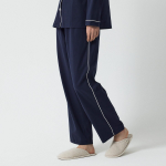 JAJU Smart Cotton 10-Length Pajama Set (Navy) — продуманный комфорт и натуральные материалы