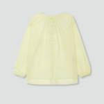 JAJU Pure Cotton Long-Sleeve Pajama Shirt (Yellow) — лёгкость хлопка и домашний уют