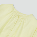 JAJU Pure Cotton Long-Sleeve Pajama Shirt (Yellow) — лёгкость хлопка и домашний уют