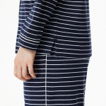 JAJU Smart Cotton 10-Length Pajama Set (Navy) — глубокий цвет и натуральный комфорт для ночного отдыха