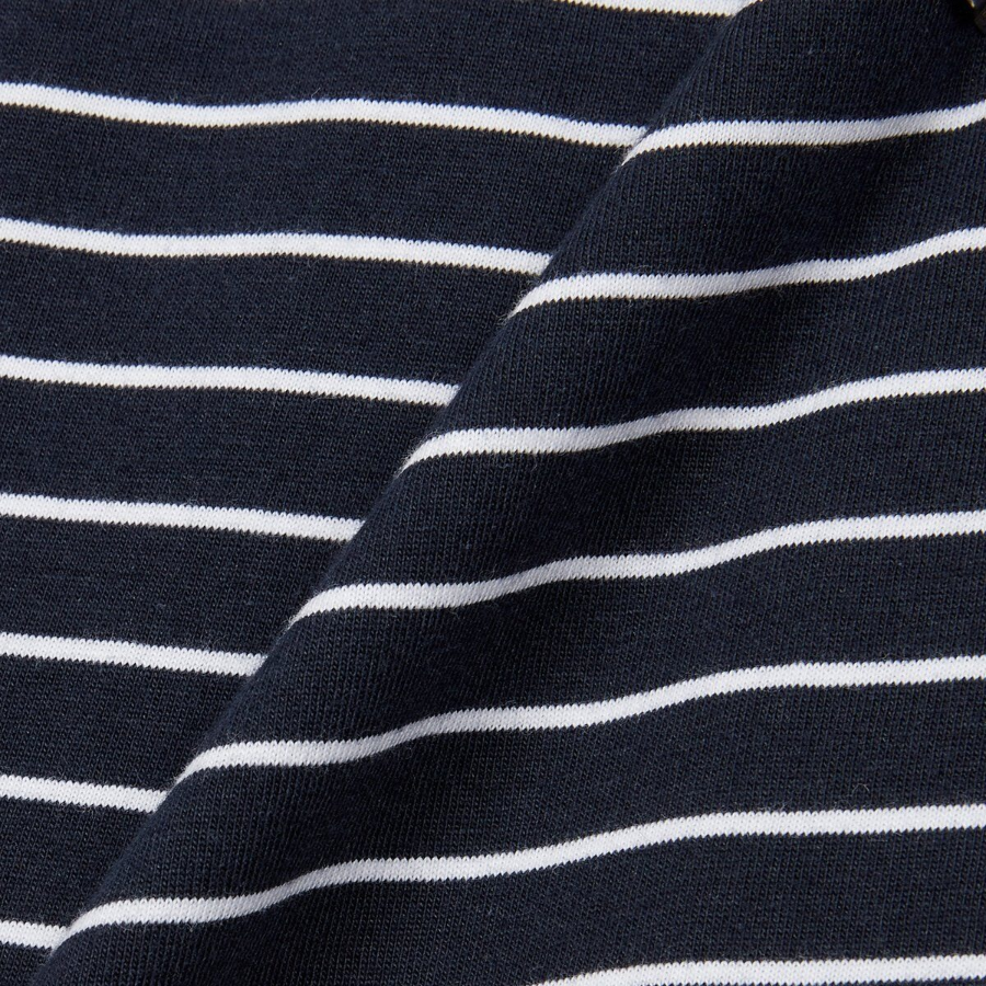 JAJU Smart Cotton 10-Length Pajama Set (Navy) — глубокий цвет и натуральный комфорт для ночного отдыха