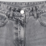 KUHO Tapered-Fit Denim Pants - Grey