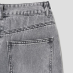 KUHO Tapered-Fit Denim Pants - Grey