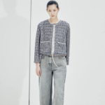 KUHO Tapered-Fit Denim Pants - Grey