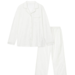 JAJU Smart Cotton 10-Length Pajama Set (Ivory) — натуральная мягкость и светлый комфорт для дома