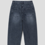 KUHO Tapered-Fit Denim Pants - Navy