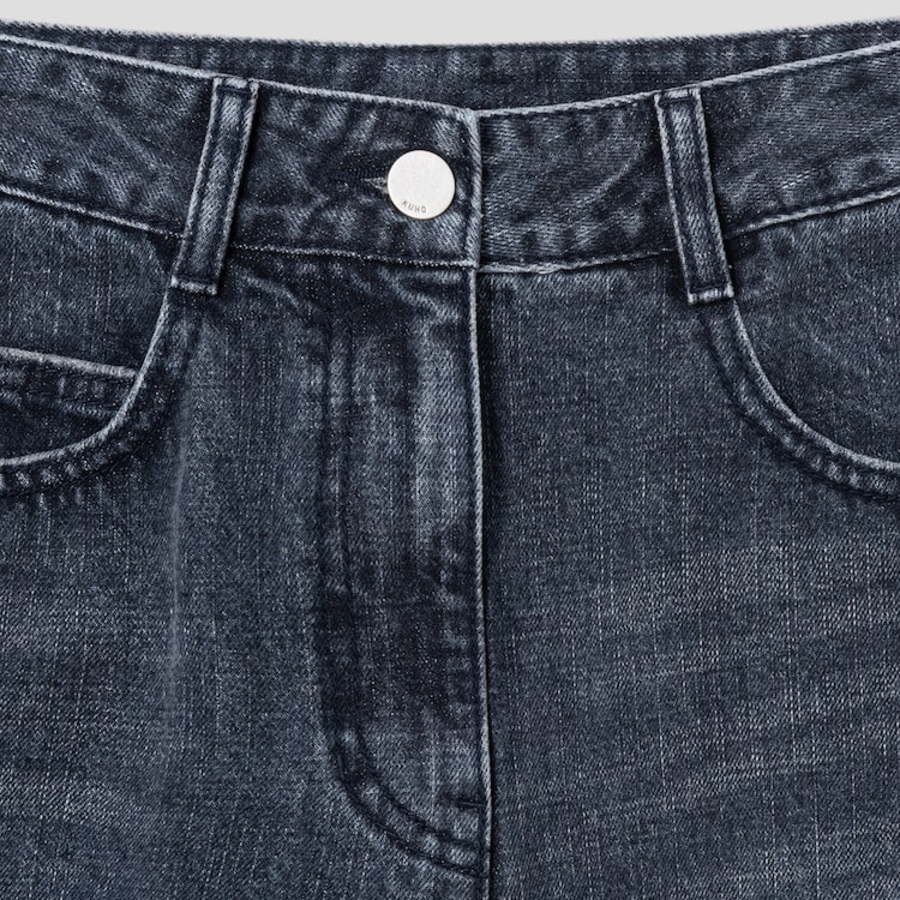 KUHO Tapered-Fit Denim Pants - Navy