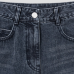 KUHO Tapered-Fit Denim Pants - Navy