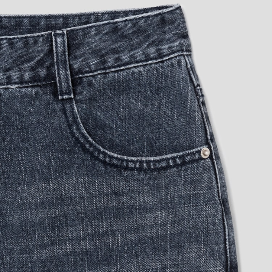 KUHO Tapered-Fit Denim Pants - Navy