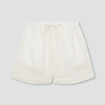 JAJU Seersucker V-Neck 3-Length Pajama Set (White) — лёгкость и свежесть для комфортного отдыха