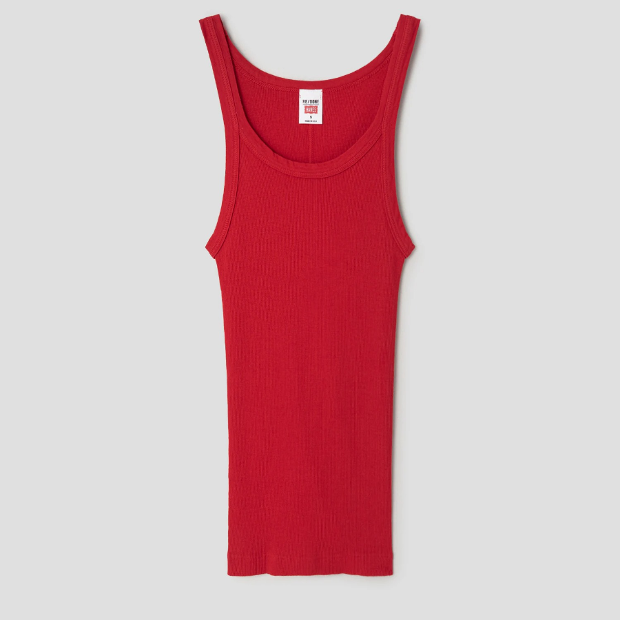 10 CORSO COMO RE DONE Ribbed Tank