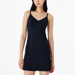 JAJU No-Line Bra Inner Dress (Black) — комфортная основа с эффектом невидимости