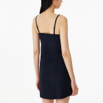 JAJU No-Line Bra Inner Dress (Black) — комфортная основа с эффектом невидимости