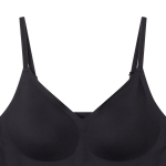JAJU No-Line Bra Inner Dress (Black) — комфортная основа с эффектом невидимости