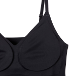 JAJU No-Line Bra Inner Dress (Black) — комфортная основа с эффектом невидимости