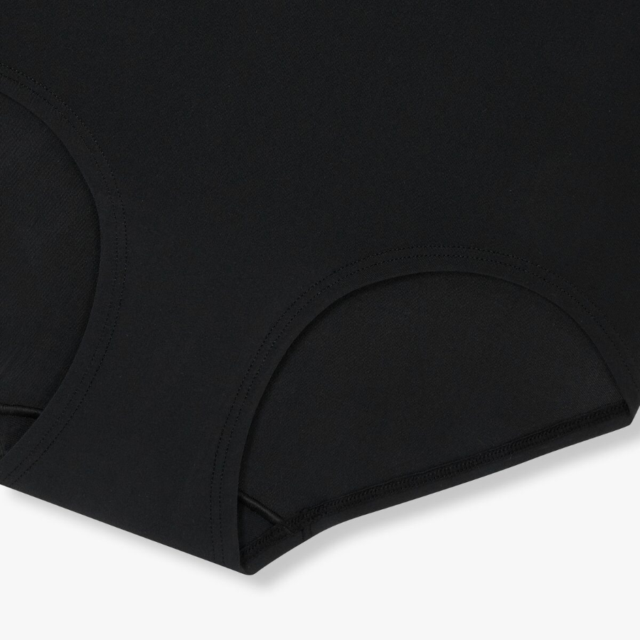 JAJU 720-Degree Stretch Seamless High-Rise Panty (Black) — невидимая поддержка и максимальный комфорт