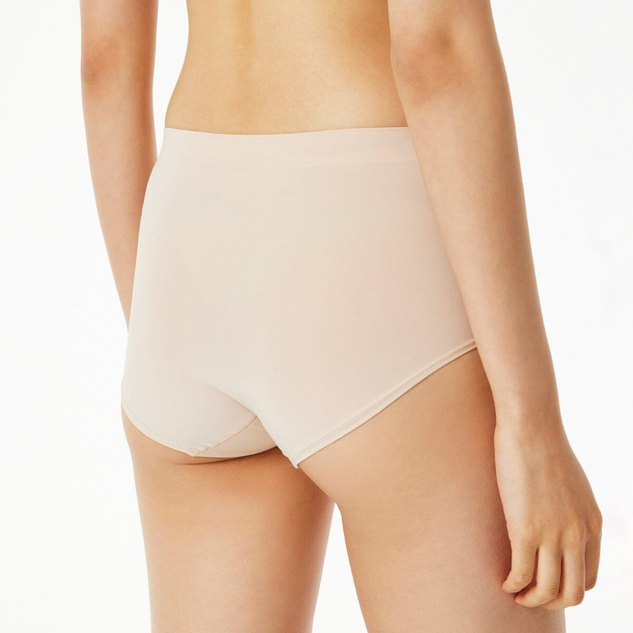 JAJU 720-Degree Stretch Seamless High-Rise Panty (Beige) — лёгкость, незаметность и идеальная посадка