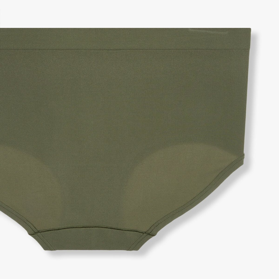 JAJU 720-Degree Stretch Seamless High-Rise Panty (Khaki) — свобода движений и уверенность каждый день