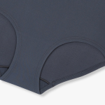 JAJU 720-Degree Stretch Seamless High-Rise Panty (Charcoal) — невидимая посадка и практичный стиль