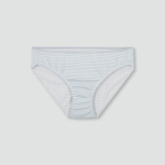 JAJU Cotton Check Hiphugger Panty 3-Pack (Light Blue) — комфорт и свежесть в классическом дизайне