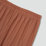 JAJU Soft Rib Bootcut Lounge Pants (Brick) — комфорт и стиль в расслабленном образе