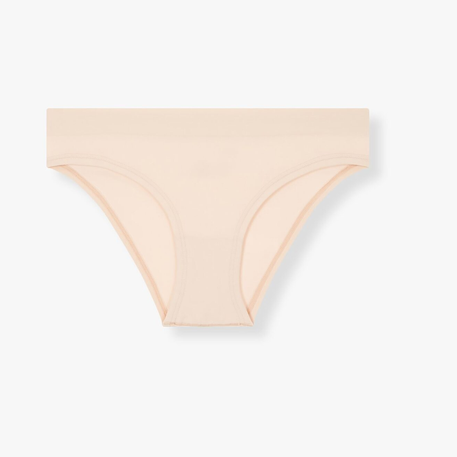 JAJU 720-Degree Stretch Seamless Bikini Panty (Beige) — невидимая поддержка и полная свобода движений