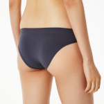 JAJU 720-Degree Stretch Seamless Bikini Panty (Charcoal) — комфорт без границ