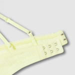 JAJU Cotton Pointelle Bralette (Yellow) — лёгкость и уют в нежном оттенке