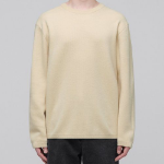 Minimal Crew Neck Knit [Lemon]