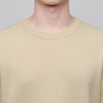 Minimal Crew Neck Knit [Lemon]