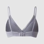 JAJU Cotton Pointelle Bralette (Light Grey) — нежность хлопка в спокойной палитре