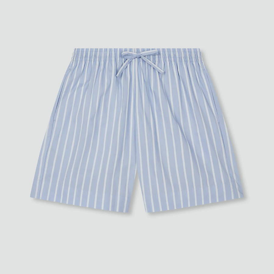 JAJU 60-Count Cotton 4.5" Lounge Shorts (Light Blue) — лёгкость и свобода для домашнего отдыха