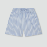 JAJU 60-Count Cotton 4.5" Lounge Shorts (Light Blue) — лёгкость и свобода для домашнего отдыха