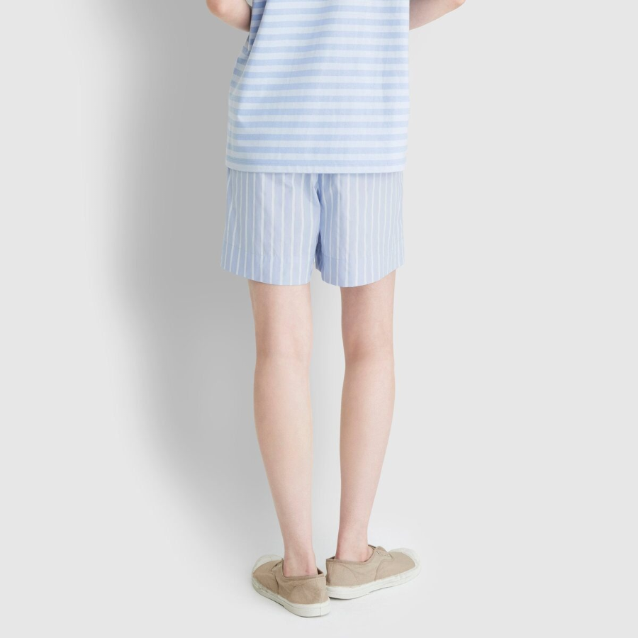 JAJU 60-Count Cotton 4.5" Lounge Shorts (Light Blue) — лёгкость и свобода для домашнего отдыха