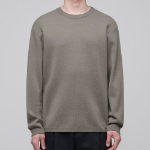 Minimal Crew Neck Knit [Dusty Beige]