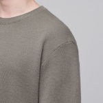 Minimal Crew Neck Knit [Dusty Beige]