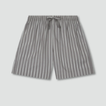 JAJU 60s Cotton 4.5 Lounge Shorts (Light Gray) — лёгкость и свобода в каждой детали