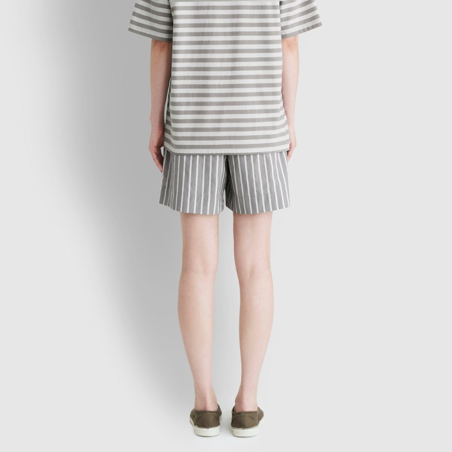 JAJU 60s Cotton 4.5 Lounge Shorts (Light Gray) — лёгкость и свобода в каждой детали